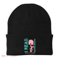 I Read Banned Books Politically Incorrect Anti Censorship Beanie thumb 0
