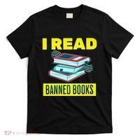 I Read Banned Books Politically Incorrect Anti Censorship T-Shirt thumb 0