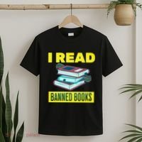 I Read Banned Books Politically Incorrect Anti Censorship T-Shirt thumb 2