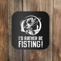 ID Rather Be Fisting Coaster thumb 0