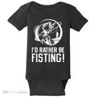 ID Rather Be Fisting Baby Bodysuit thumb 0