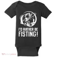 ID Rather Be Fisting Baby Bodysuit thumb 0