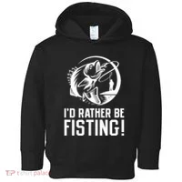 ID Rather Be Fisting Toddler Hoodie thumb 0