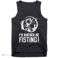 ID Rather Be Fisting Tank Top thumb 0