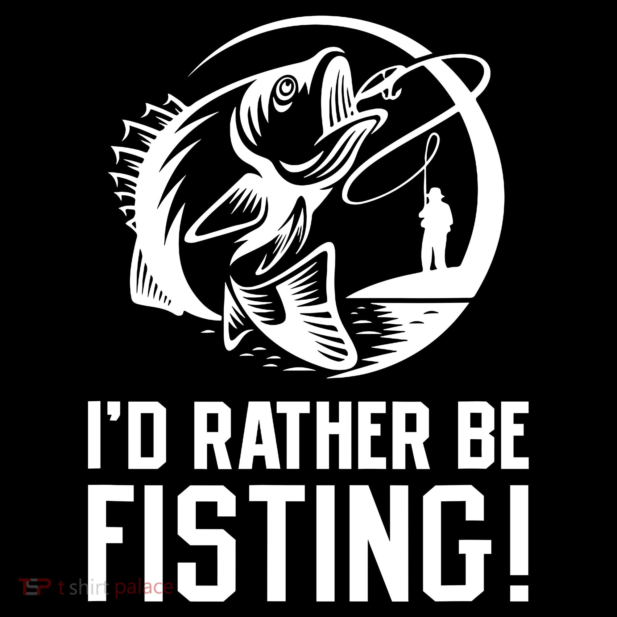 ID Rather Be Fisting Tank Top