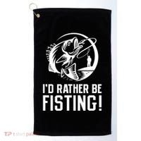 ID Rather Be Fisting Golf Towel thumb 0