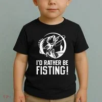 ID Rather Be Fisting Toddler T-Shirt thumb 2