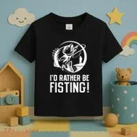 ID Rather Be Fisting Toddler T-Shirt thumb 3