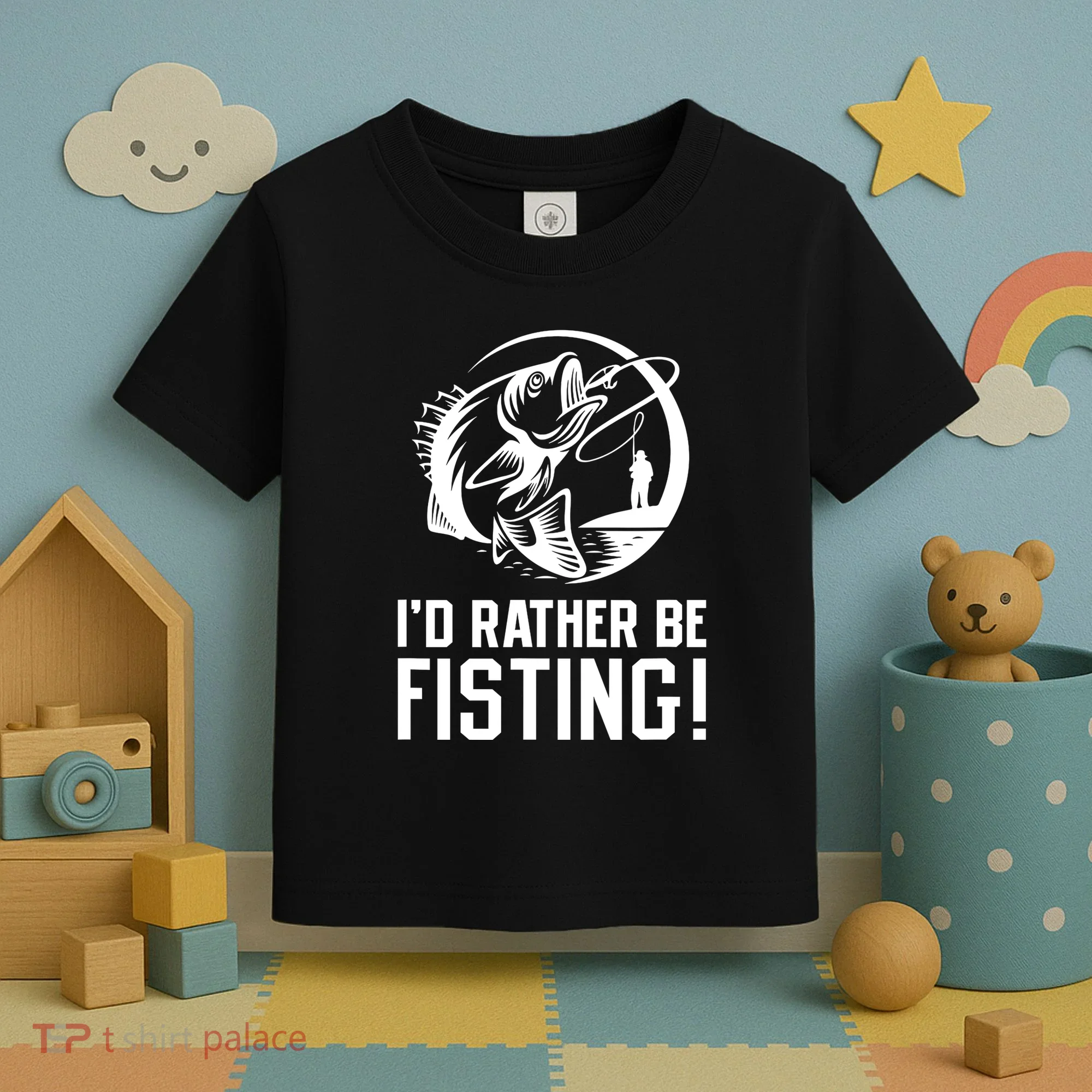 ID Rather Be Fisting Toddler T-Shirt