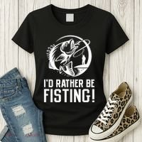 ID Rather Be Fisting Women's T-Shirt thumb 3