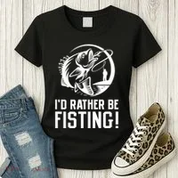 ID Rather Be Fisting Women's T-Shirt thumb 3
