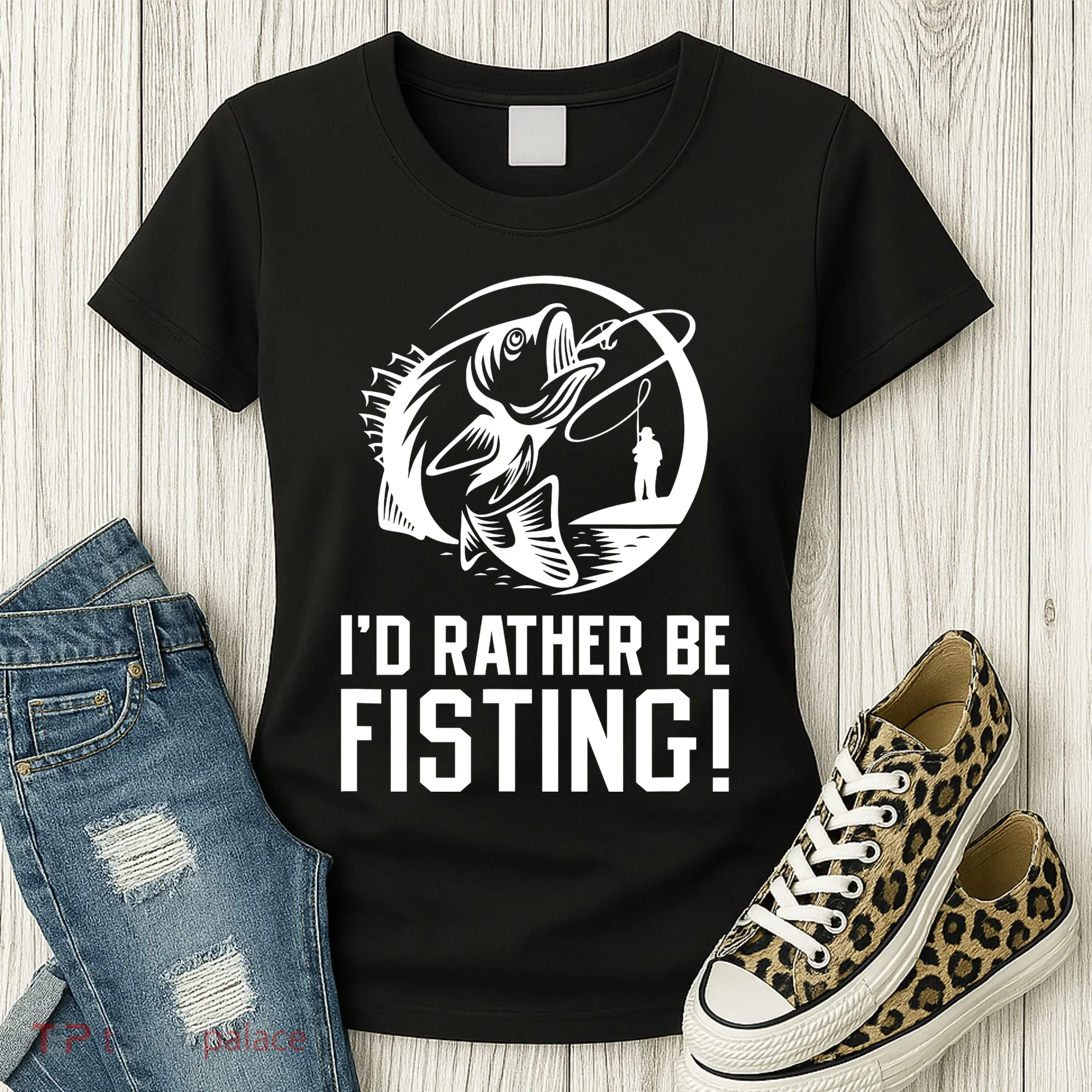ID Rather Be Fisting Women's T-Shirt
