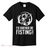 ID Rather Be Fisting Kids T-Shirt thumb 0