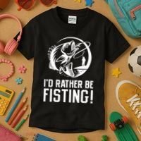 ID Rather Be Fisting Kids T-Shirt thumb 3