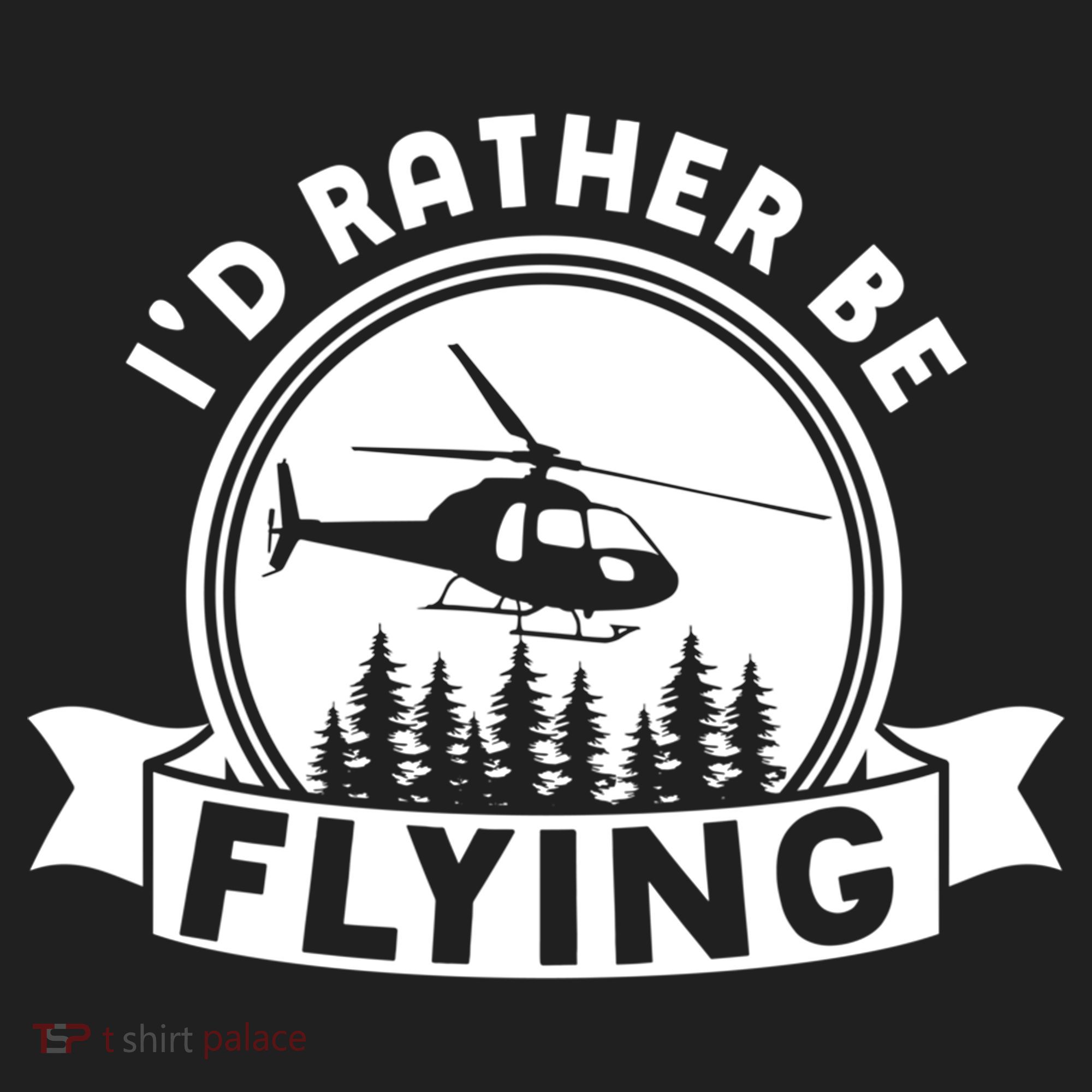 Id Rather Be Flying Funny Helicopter Pilot Gift Beanie