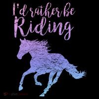 ID Rather Be Riding Horses Horseback Equestrian Rider Gift Coffee Mug thumb 5