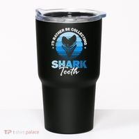 Id Rather Be Collecting Shark Teeth Fossil Tooth Hunter Tumbler thumb 0