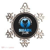 Id Rather Be Collecting Shark Teeth Fossil Tooth Hunter Ornament thumb 0