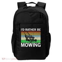 Id Rather Be Mowing Lawn Mowing Backpack thumb 0