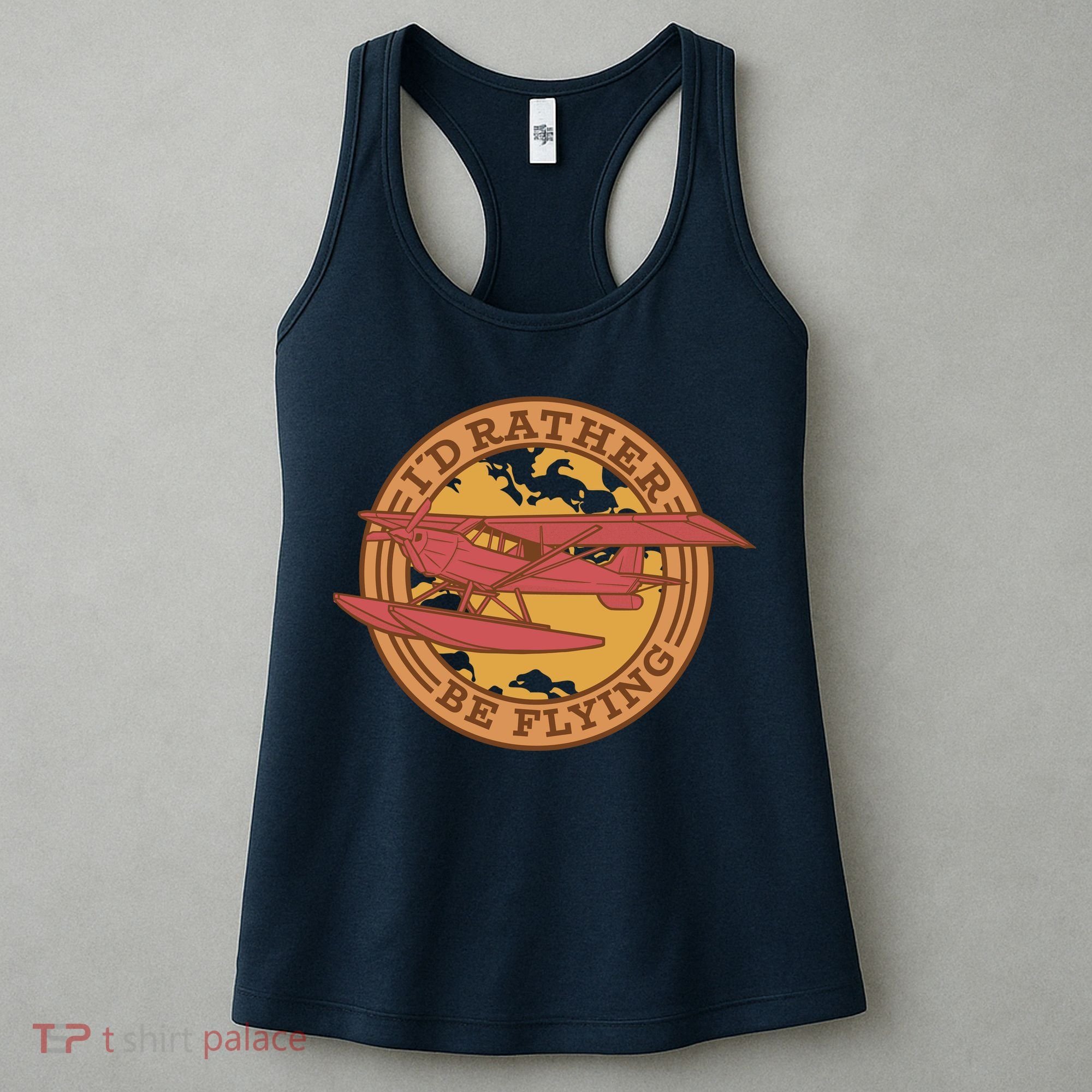 I'd Rather Be Flying Women's Tank Top