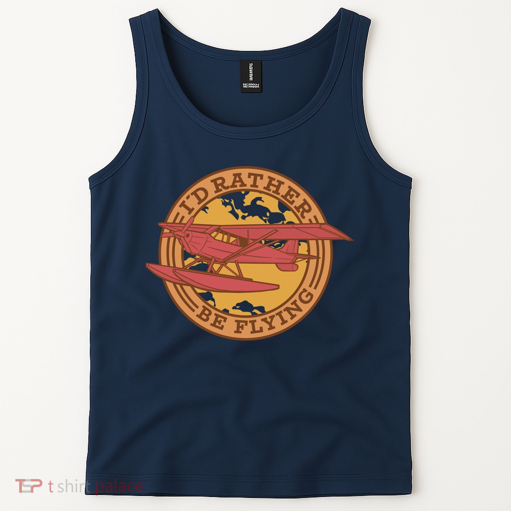 I'd Rather Be Flying Tank Top