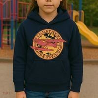 I'd Rather Be Flying Kids Hoodie thumb 3