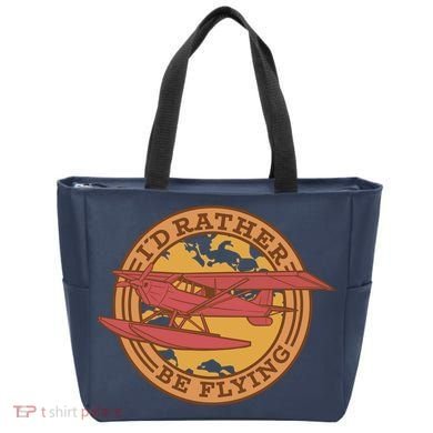 I'd Rather Be Flying Tote Bag