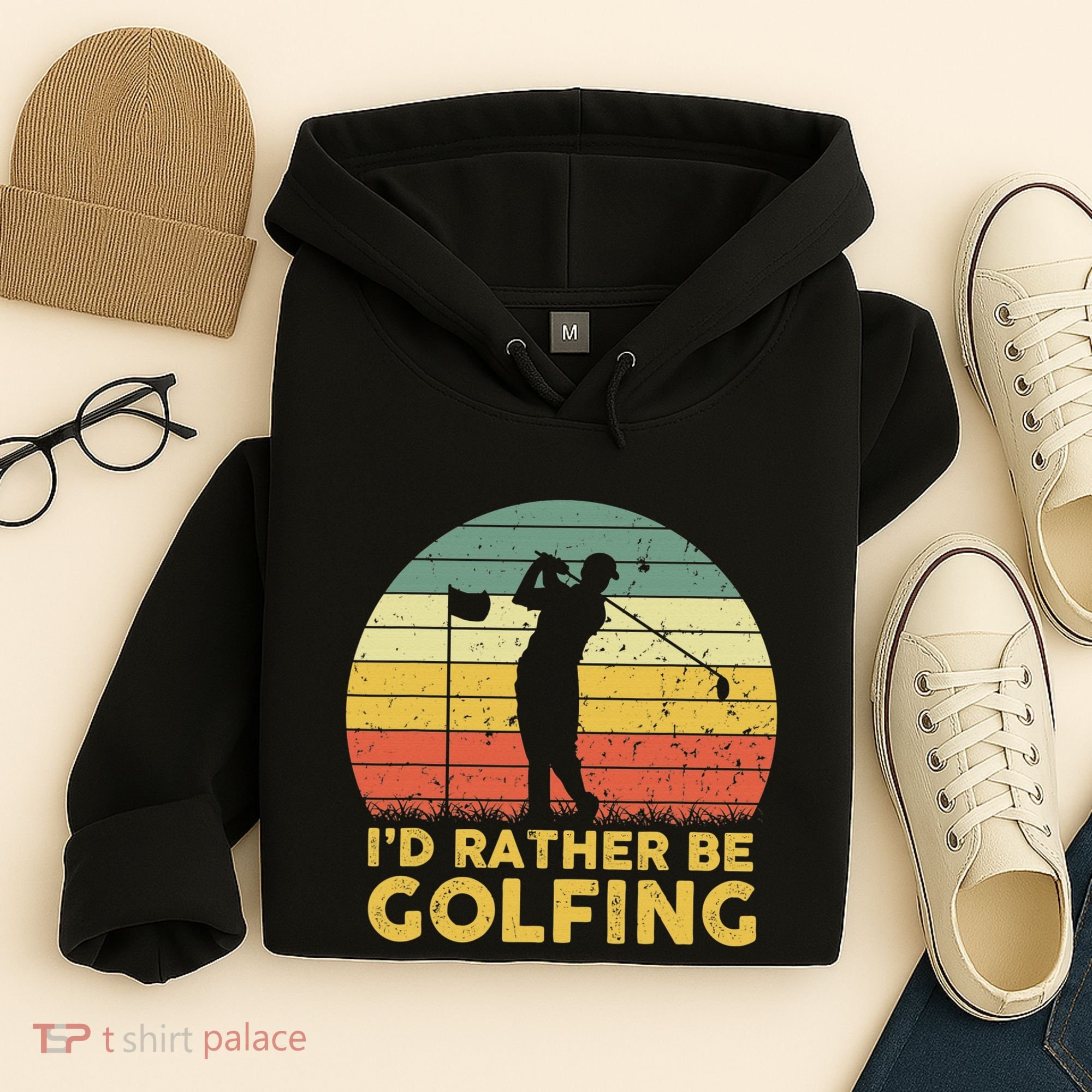 I’d Rather Be Golfing Golf Quotes Sayings Hoodie