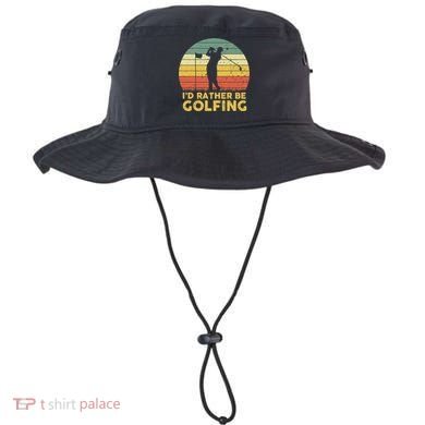 I’d Rather Be Golfing Golf Quotes Sayings Bucket Hat