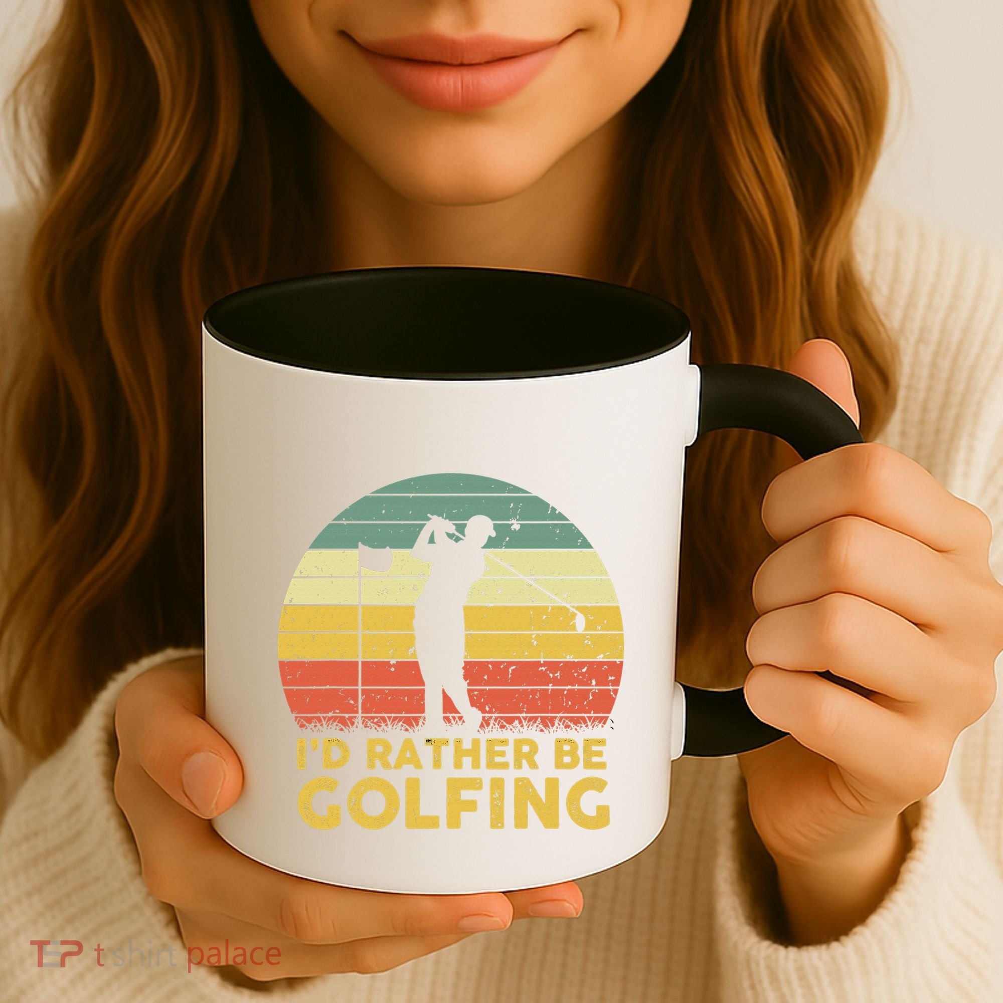 I’d Rather Be Golfing Golf Quotes Sayings Coffee Mug