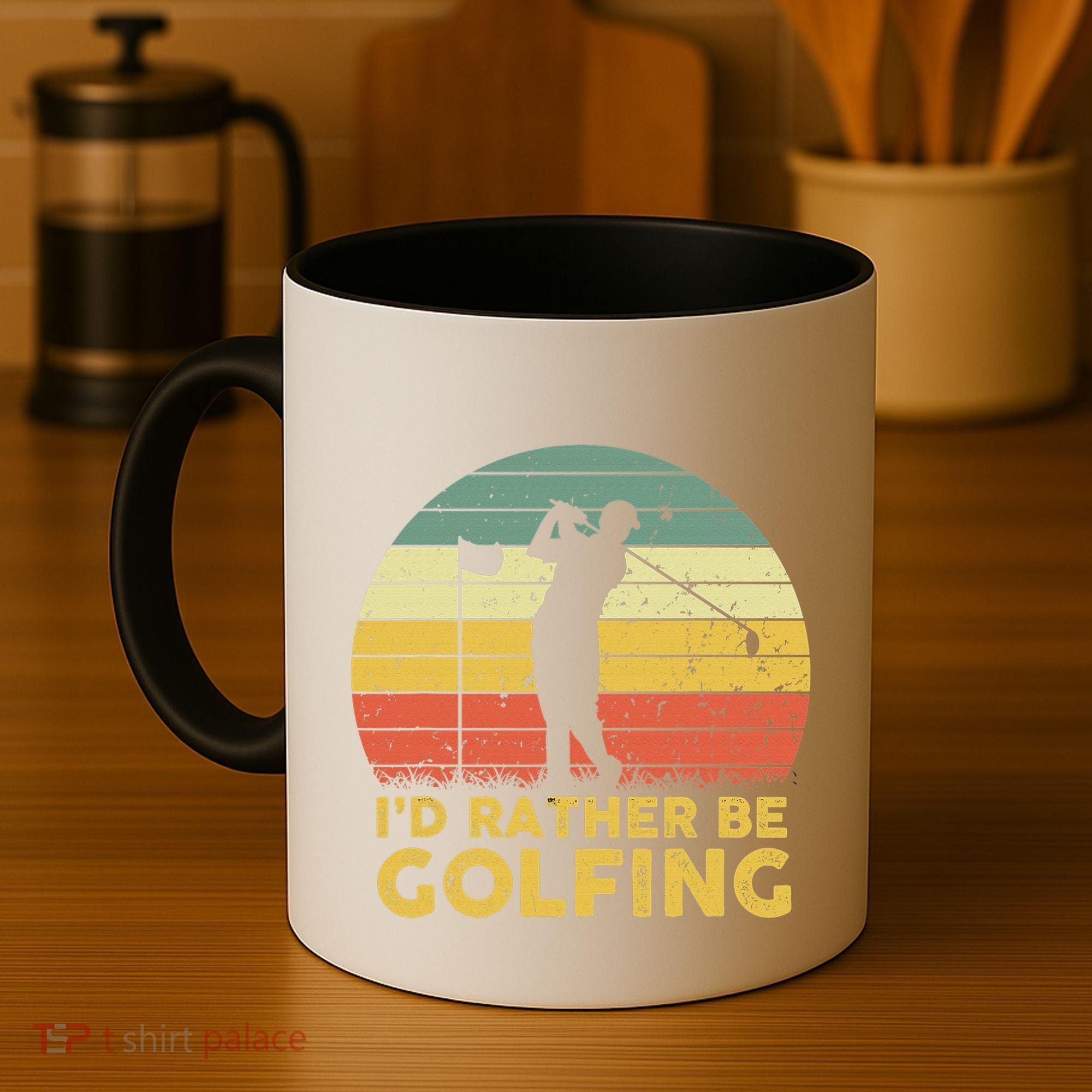 I’d Rather Be Golfing Golf Quotes Sayings Coffee Mug