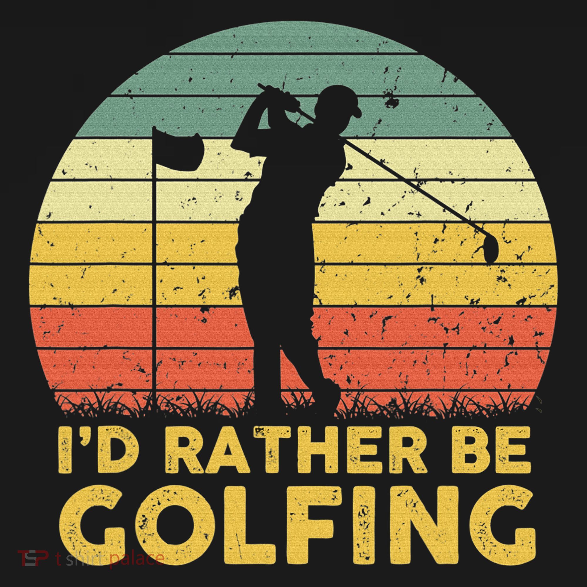 I’d Rather Be Golfing Golf Quotes Sayings Pajama Set
