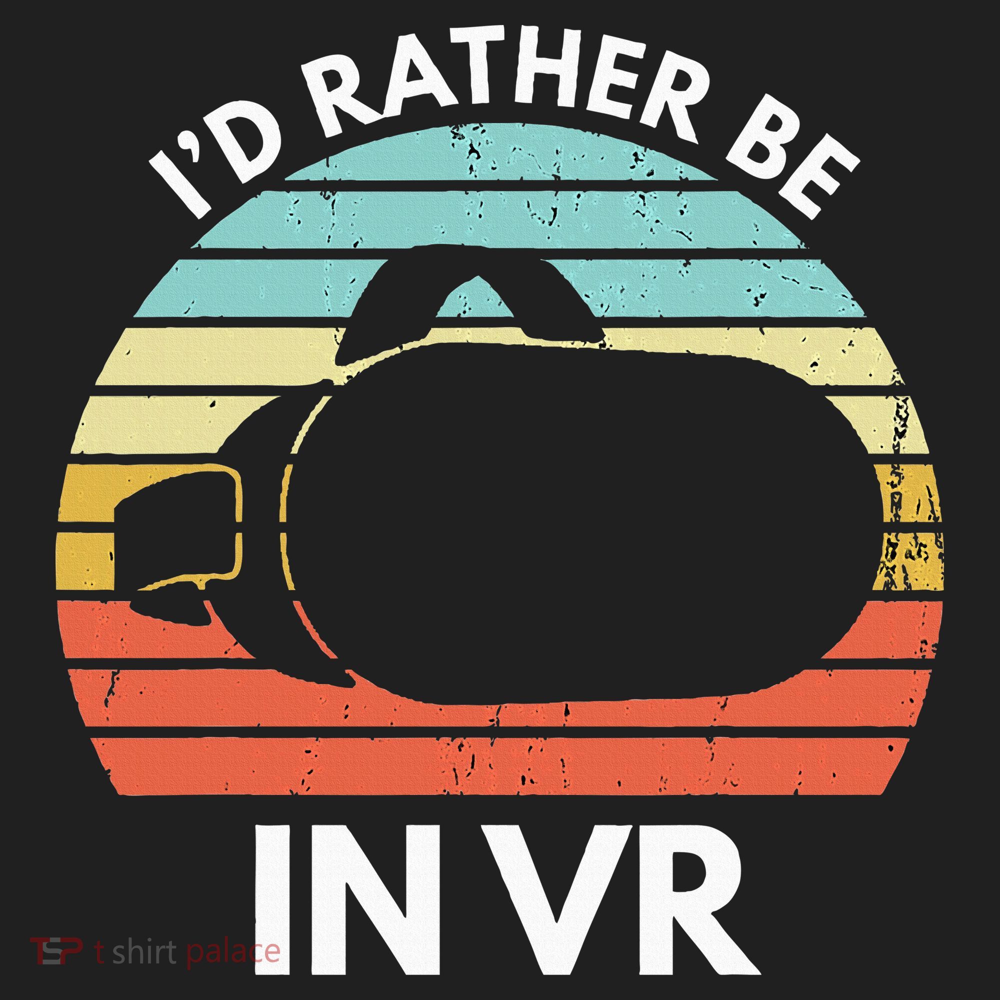 ID Rather Be In Vr Funny Virtual Reality Gamer Beanie