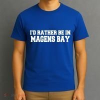 Id Rather Be In Magens Bay Saint Thomas Usvi Vacation Travel Gift T-Shirt thumb 3