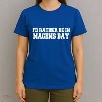Id Rather Be In Magens Bay Saint Thomas Usvi Vacation Travel Gift T-Shirt thumb 4