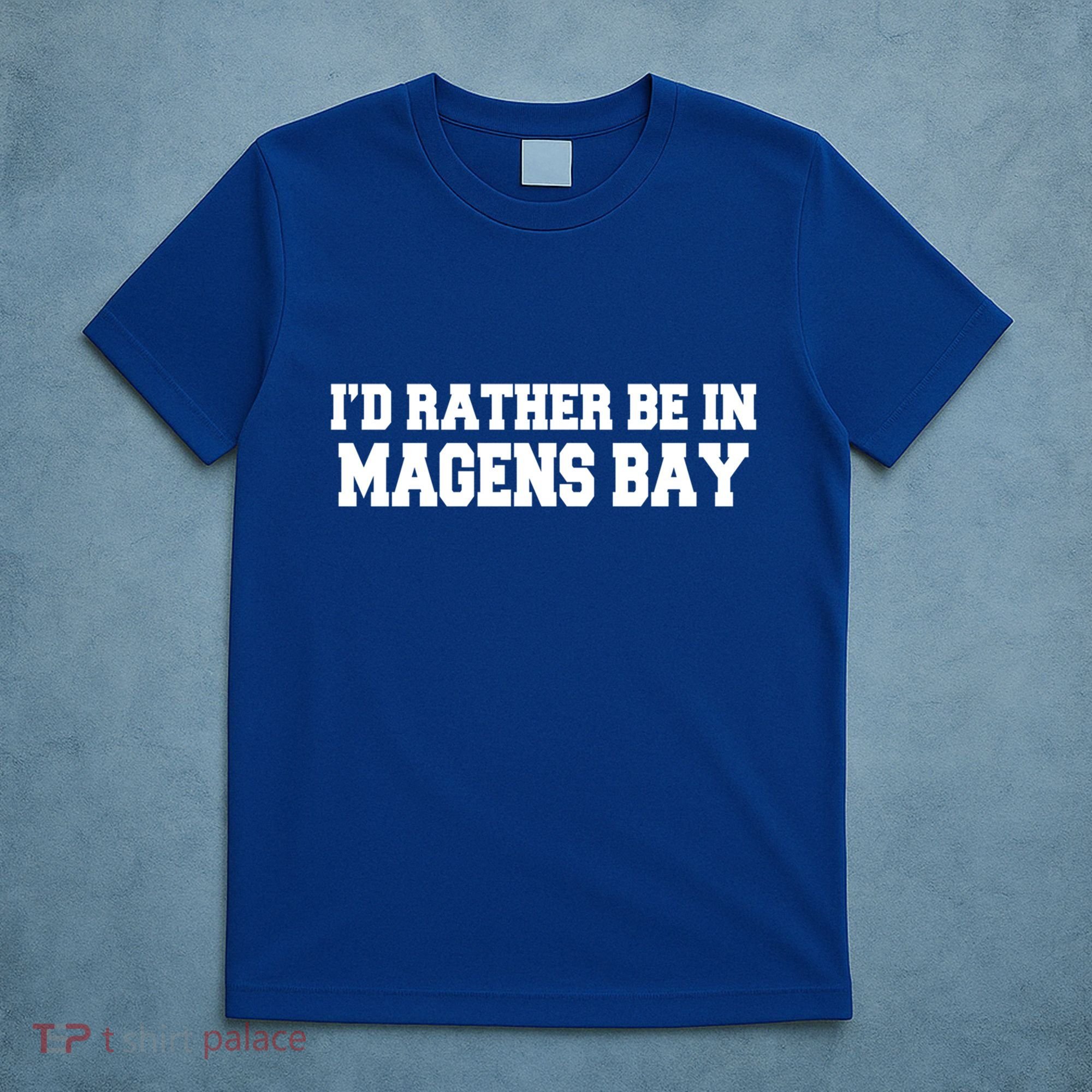 Id Rather Be In Magens Bay Saint Thomas Usvi Vacation Travel Gift T-Shirt