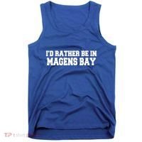 Id Rather Be In Magens Bay Saint Thomas Usvi Vacation Travel Gift Tank Top thumb 0