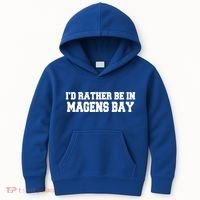 Id Rather Be In Magens Bay Saint Thomas Usvi Vacation Travel Gift Kids Hoodie thumb 0