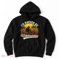I’d Rather Be Wakeboarding Hoodie thumb 0