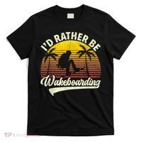 I’d Rather Be Wakeboarding T-Shirt thumb 0