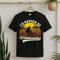 I’d Rather Be Wakeboarding T-Shirt thumb 2