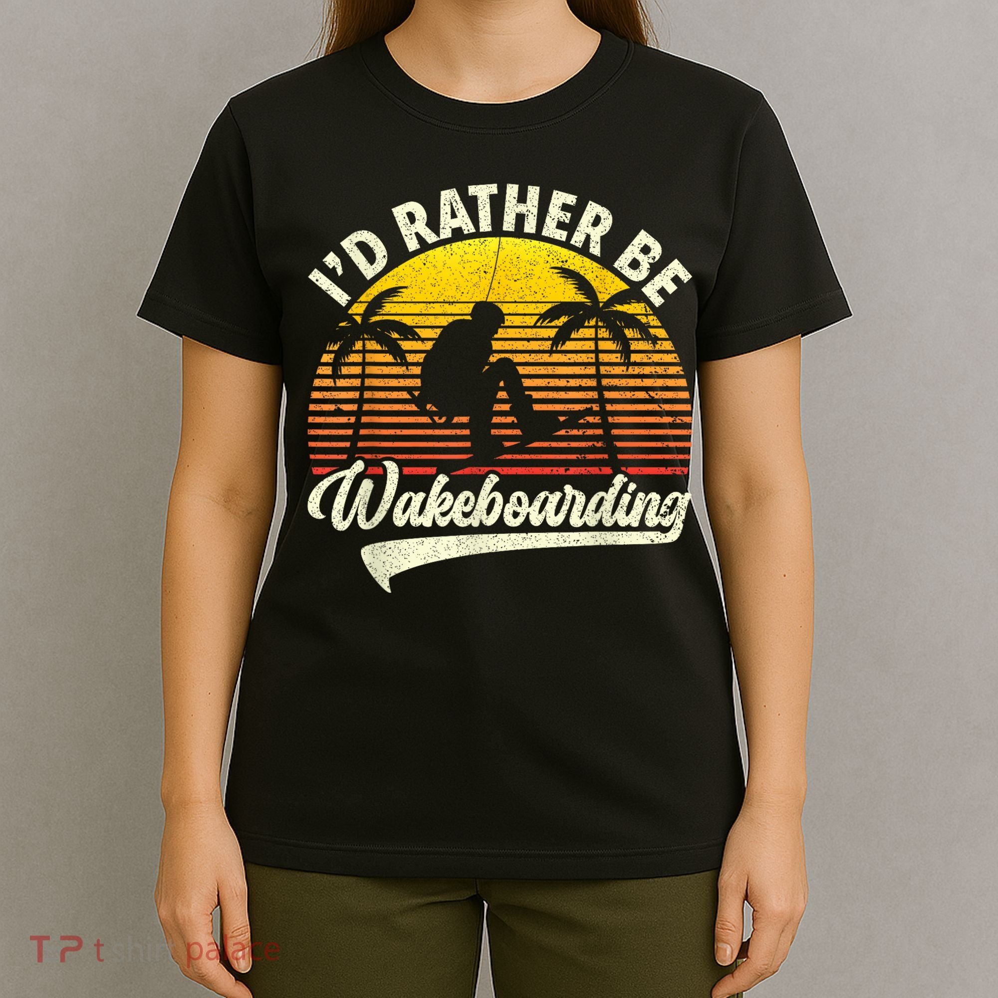 I’d Rather Be Wakeboarding T-Shirt