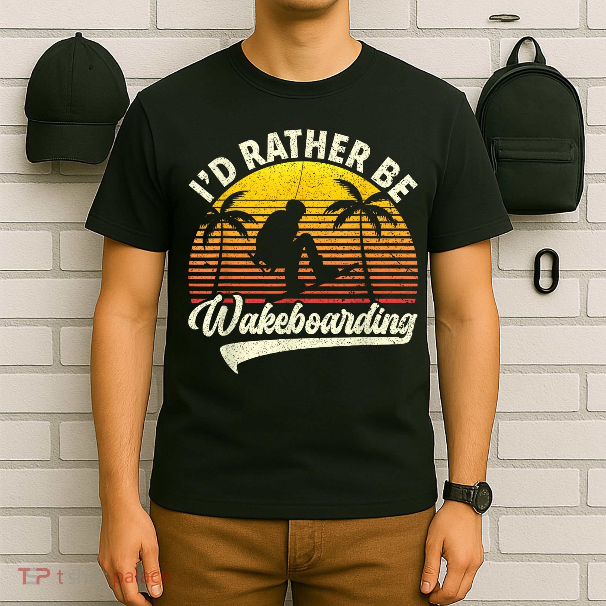 I’d Rather Be Wakeboarding T-Shirt