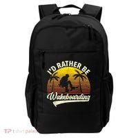 I’d Rather Be Wakeboarding Backpack thumb 0