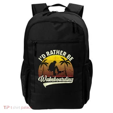 I’d Rather Be Wakeboarding Backpack