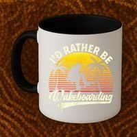 I’d Rather Be Wakeboarding Coffee Mug thumb 2