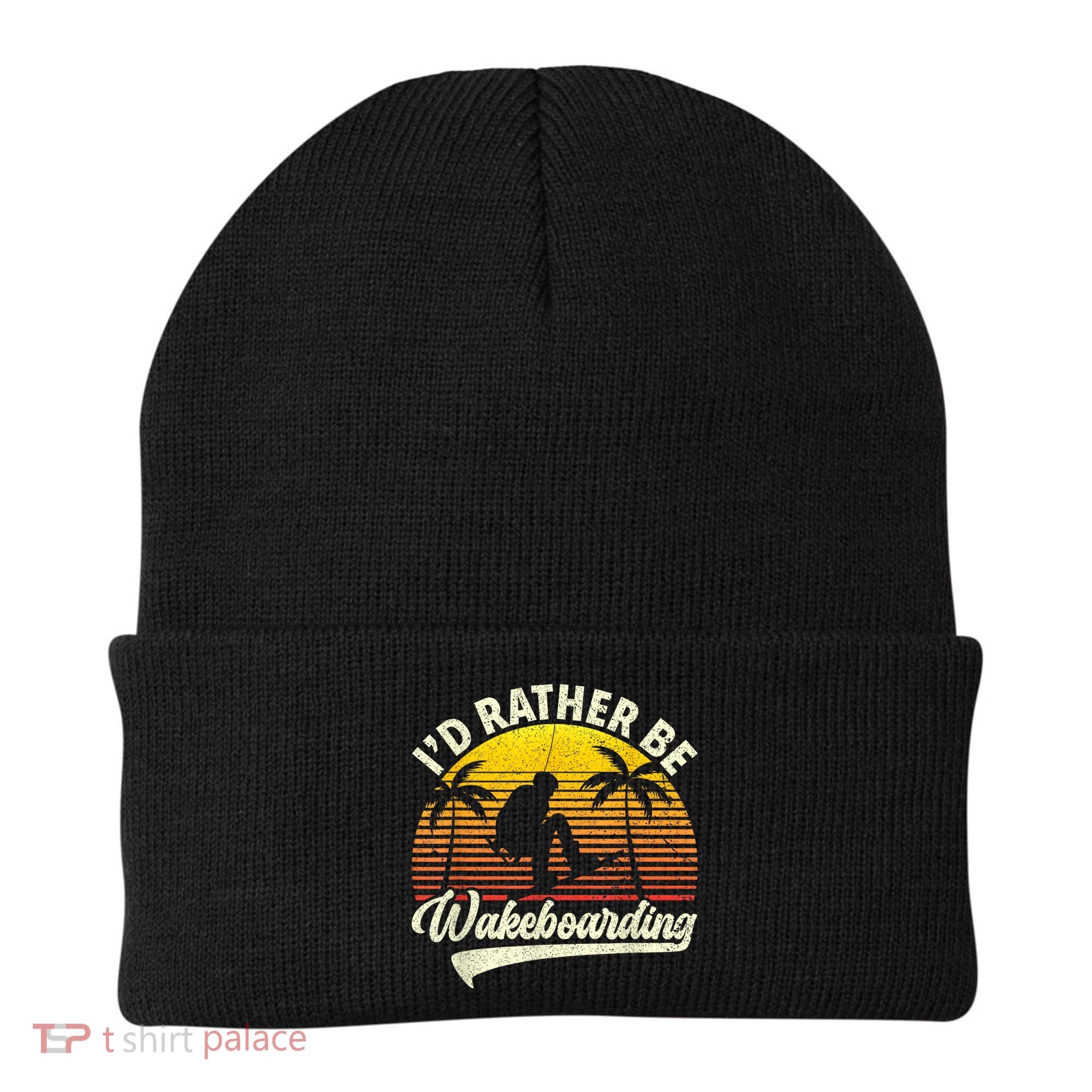 I’d Rather Be Wakeboarding Beanie