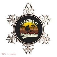 I’d Rather Be Wakeboarding Ornament thumb 0