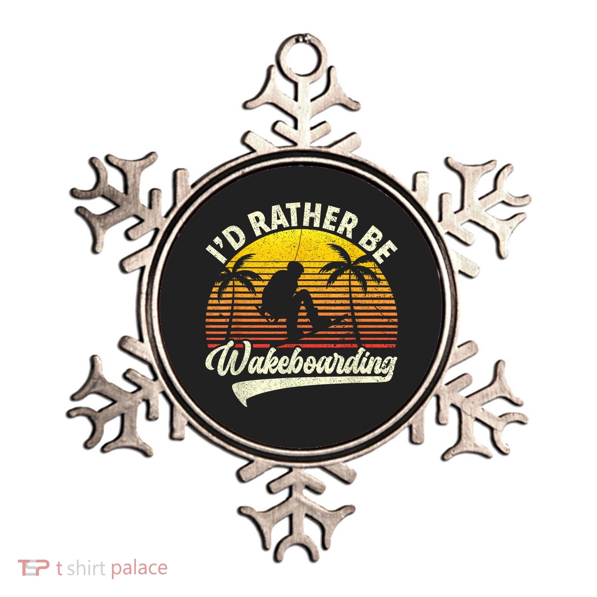 I’d Rather Be Wakeboarding Ornament