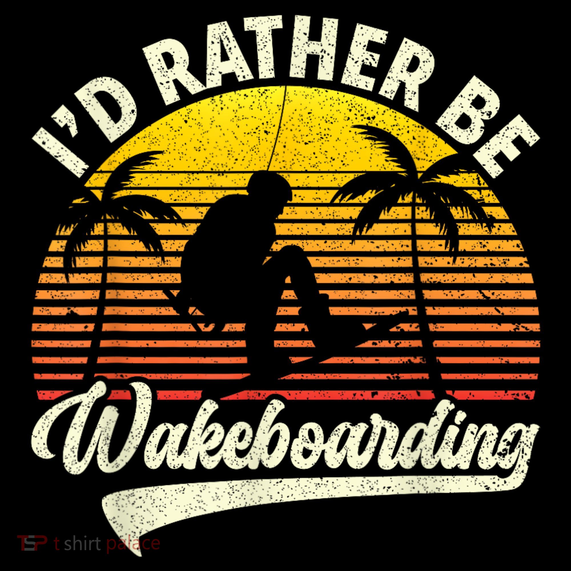 I’d Rather Be Wakeboarding Ornament